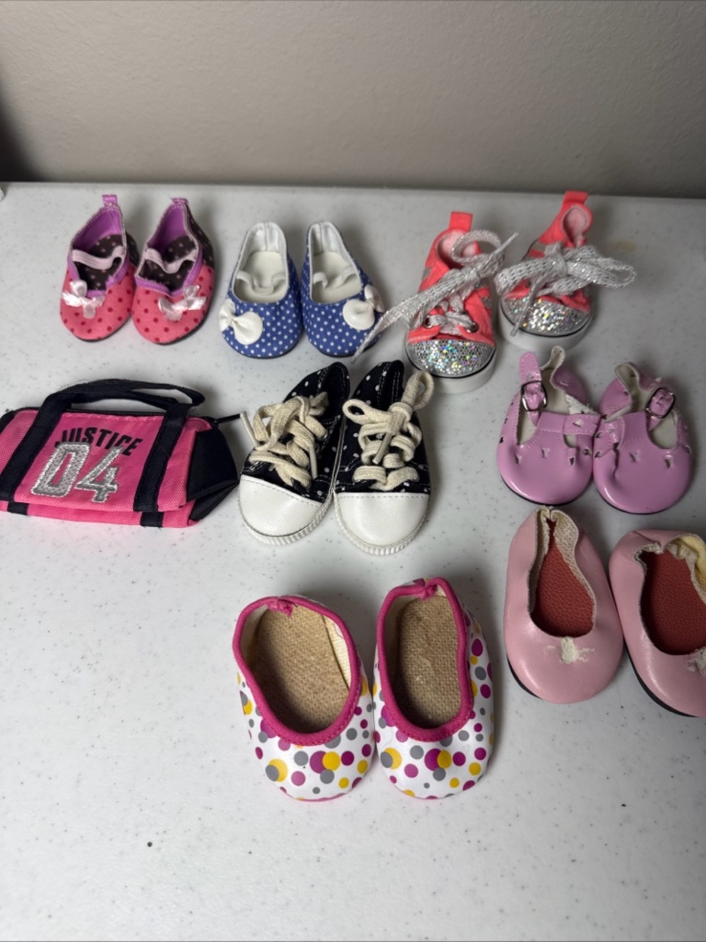 Our generation American girl shoe lot